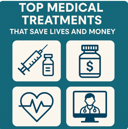Top Medical Treatments That Save Lives and Money